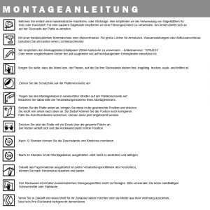 Duschrückwand Aluverbund Anthrazit 7016