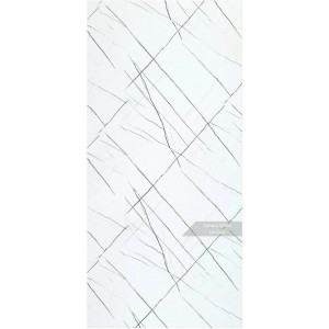 Duschrückwand Sahara White in Marmor-Optik  - 122x244cm